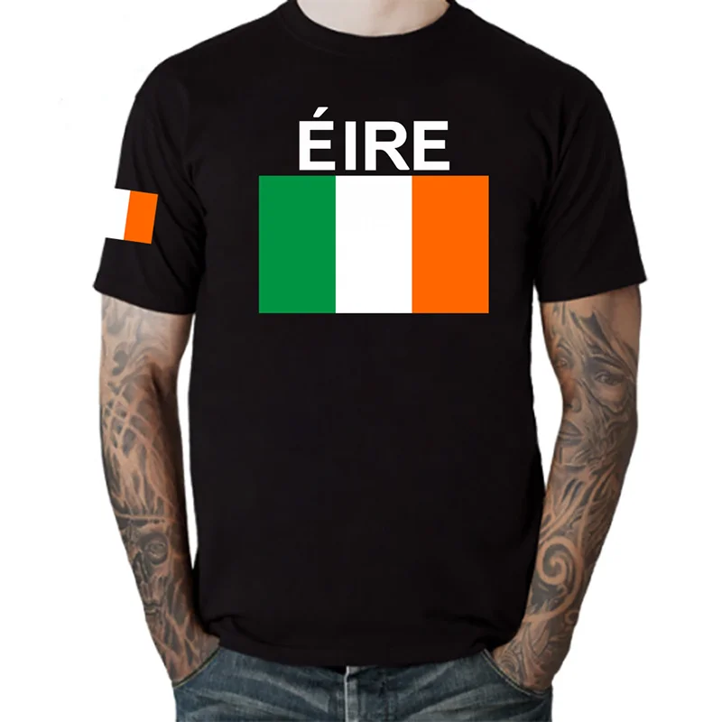 Ireland Summer Clothing - Eire İrlanda Erkek Tshirt Serin Moda