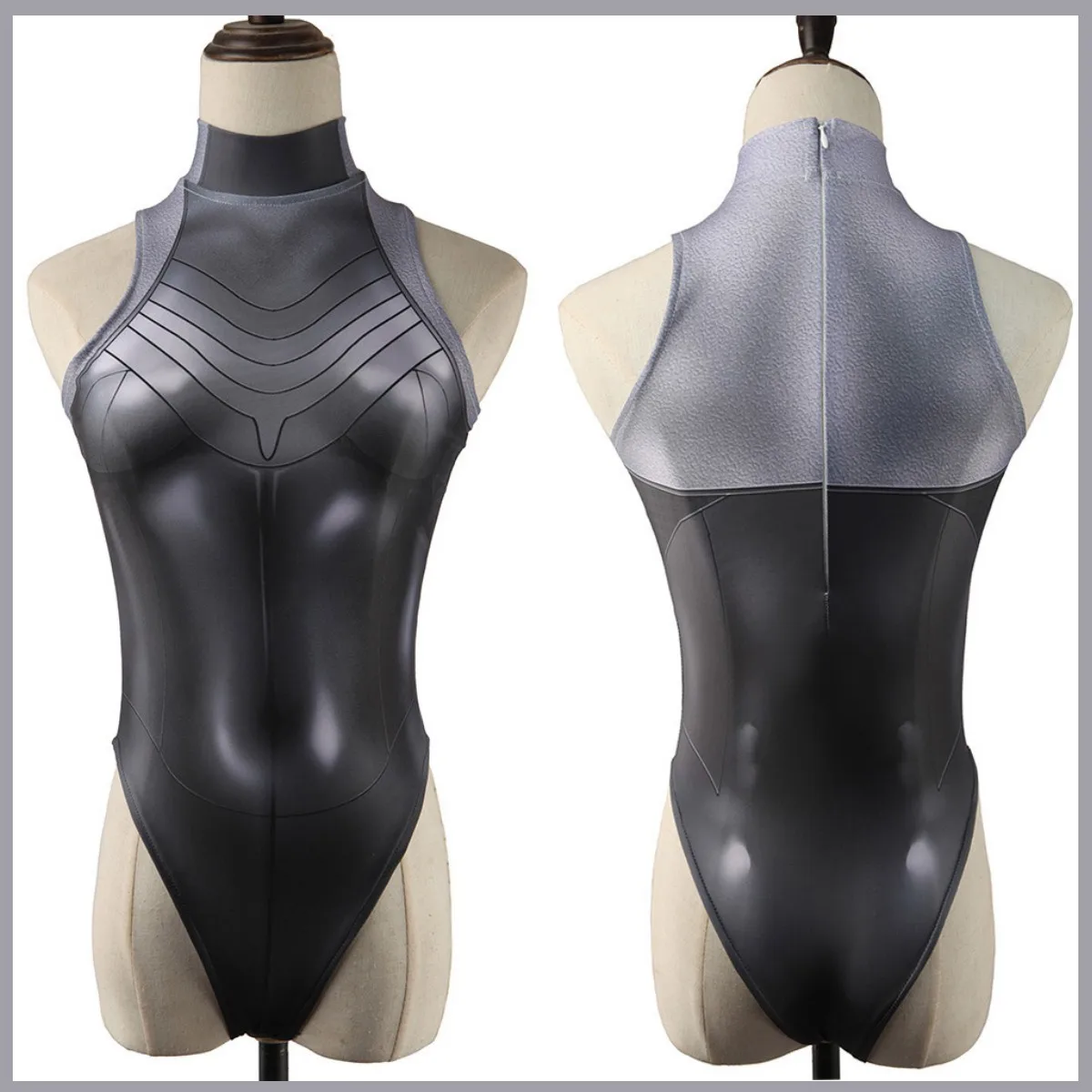 Summer Alt Clothing - Robot Twins Cosplay Kostüm Kadınlar için