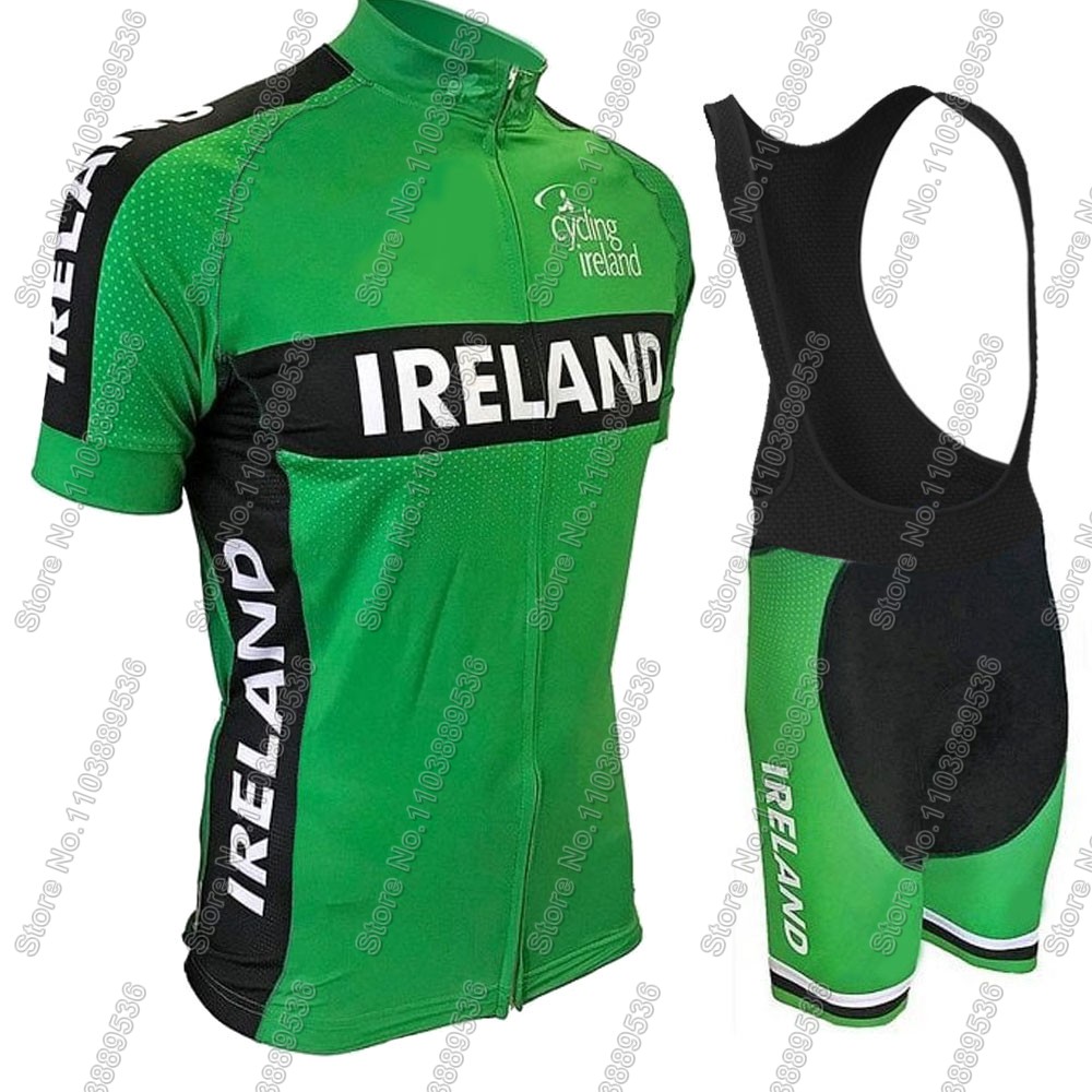 Ireland Summer Clothing - 2025 İrlanda Takımı Bisiklet Forması Erkek