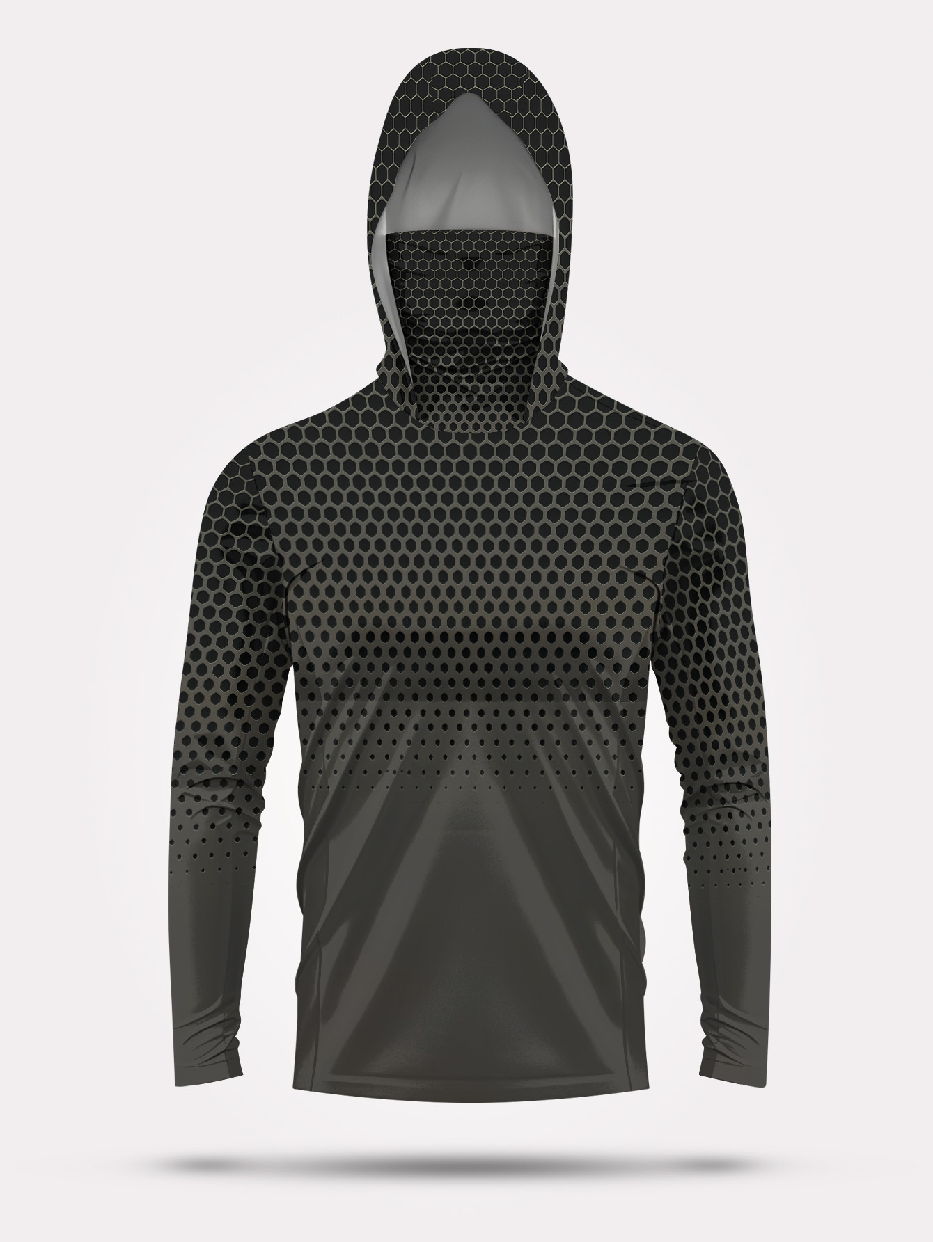 Summer Clothing - Erkek Kapüşonlu Balıkçı Gömleği Uzun Kollu