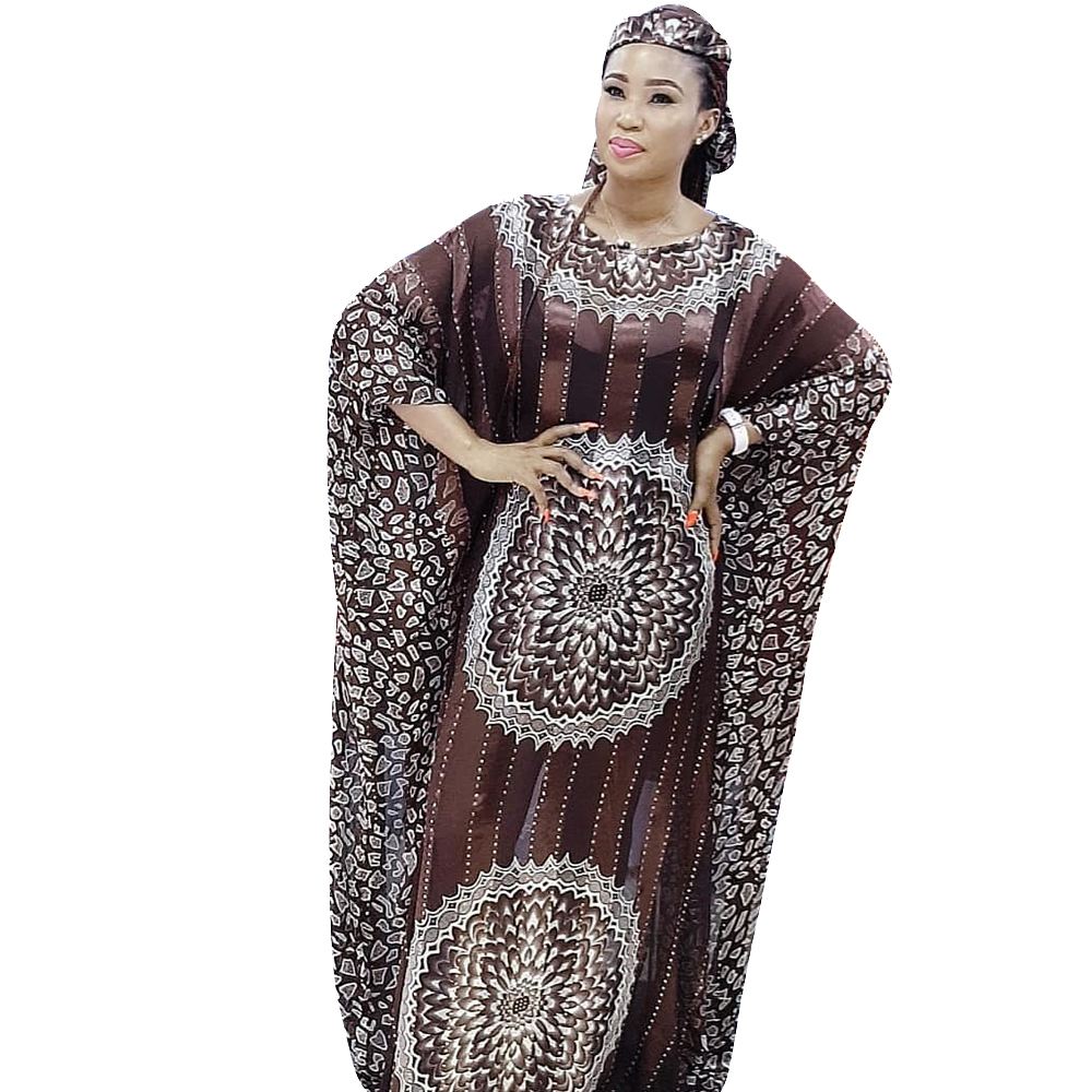 Summer Clothing Women Uk - Kadınlar için Bazin kiage afrika elbiseler