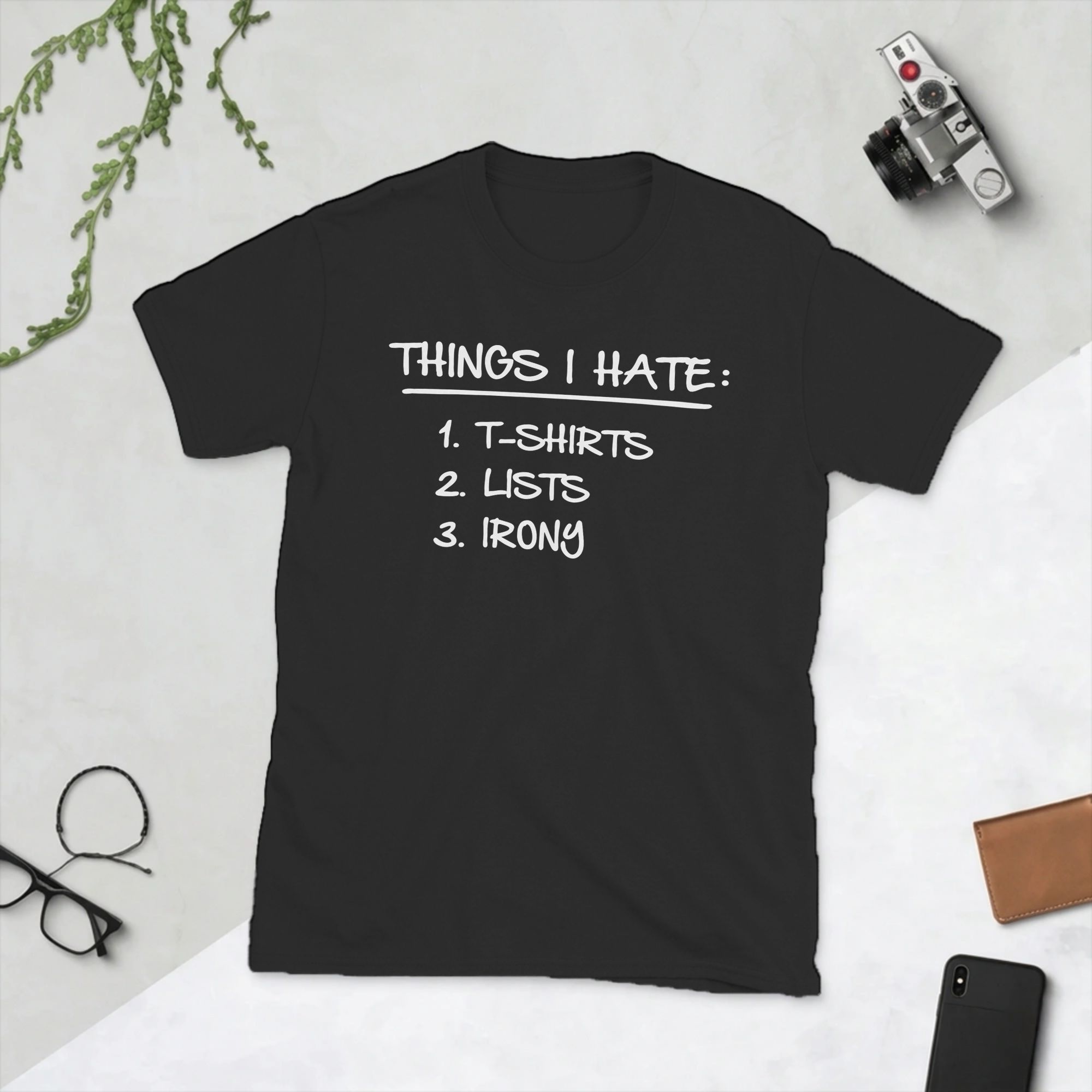 Summer Clothing List - Nefret Ettiğim İronik Şeyler Listesi Erkekler