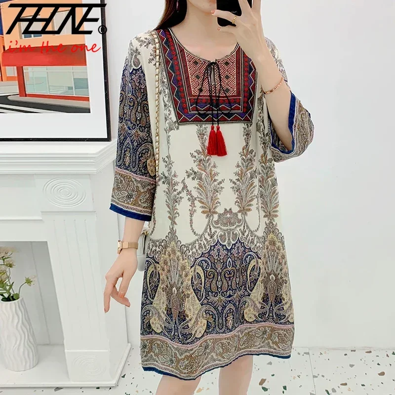 Indian Summer Vintage Clothing - Kadın giyim kadın hint elbisesi hazır