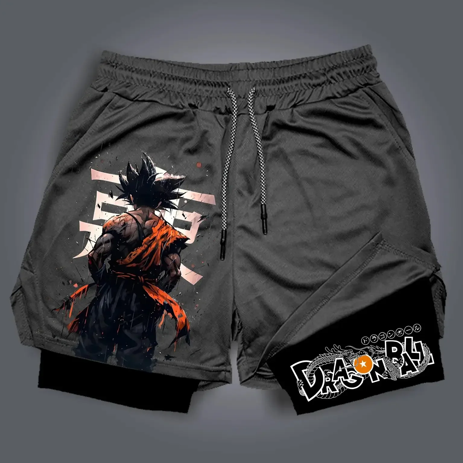 Summer Clothing Layering - 2026 Dragon Ball Anime erkek şort