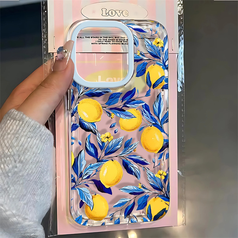 Summer Closet - Koruyucu Yaz Meyvesi Limon Telefon Kılıfı