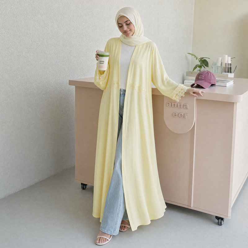 2026 İşlemeli Çiçekli Müslüman - Summer Clothing Hijab incelemesi ve fiyatı