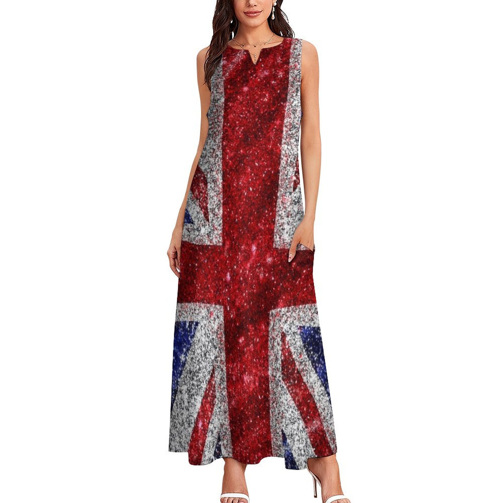 Sahte Glitter Union Jack Bayra - Summer Clothing Women Uk incelemesi ve fiyatı