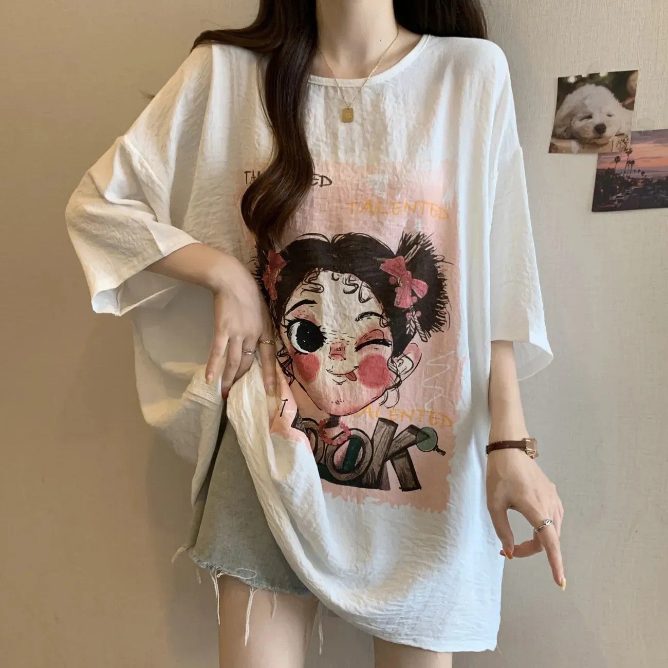 Büyük beden kadın giyim ilkbah - Summer Clothing Cartoon incelemesi ve fiyatı