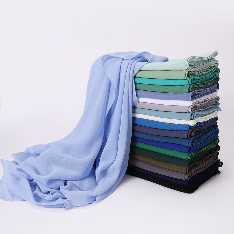 90*90CM Headwrap ağır şifon ka - Summer Clothing Hijab incelemesi ve fiyatı