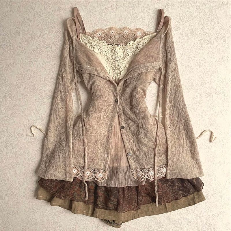 Amerikan Vintage 2 Parça Etek  - Summer Alt Clothing incelemesi ve fiyatı