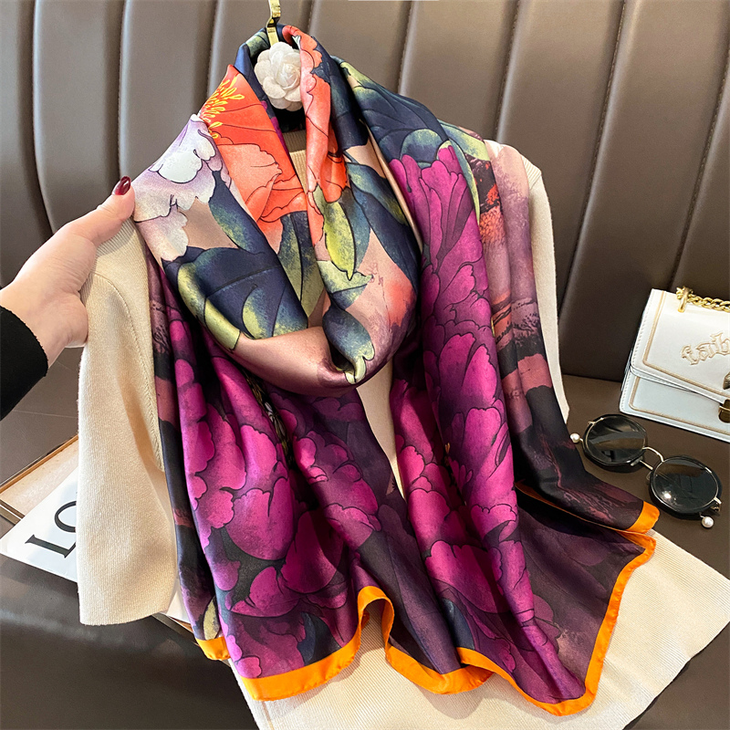 Moda 180x90cm saten ipek eşarp - Summer Clothing Hijab incelemesi ve fiyatı