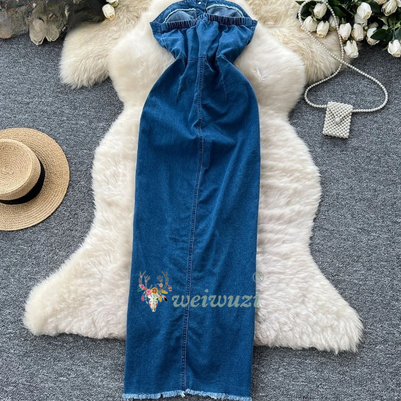 2026 Kadın Retro Straplez Kot  - Summer Clothing Juniors incelemesi ve fiyatı