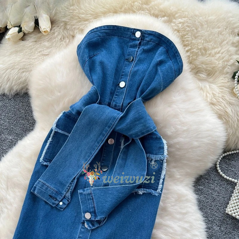 2026 Kadın Retro Straplez Kot  - Summer Clothing Juniors incelemesi ve fiyatı