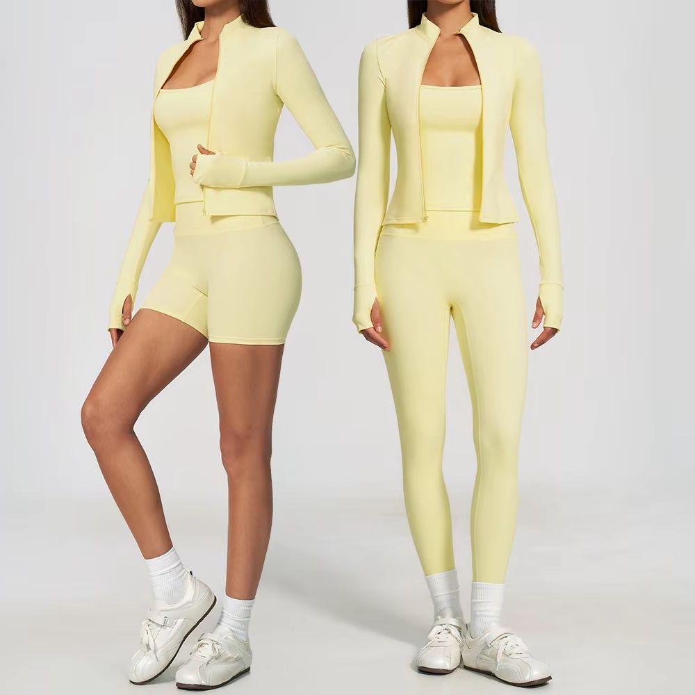 Kadın Yoga Seti 3 Parça Egzers - Summer Clothing Logo incelemesi ve fiyatı