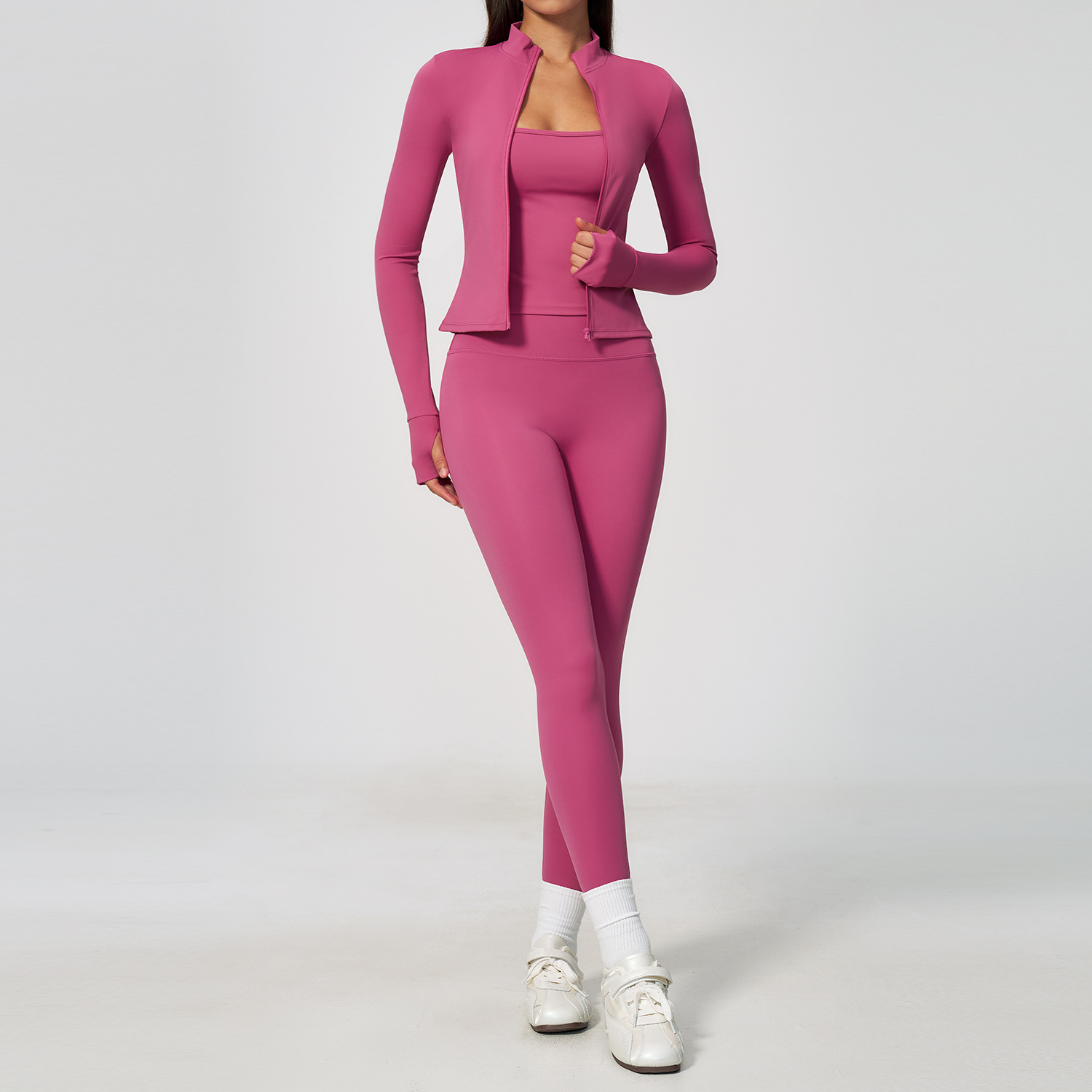 Kadın Yoga Seti 3 Parça Egzers - Summer Clothing Logo incelemesi ve fiyatı