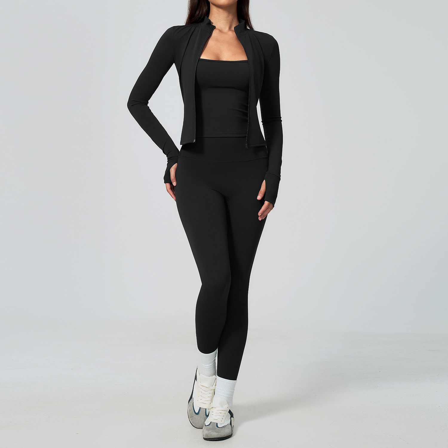 Kadın Yoga Seti 3 Parça Egzers - Summer Clothing Logo incelemesi ve fiyatı