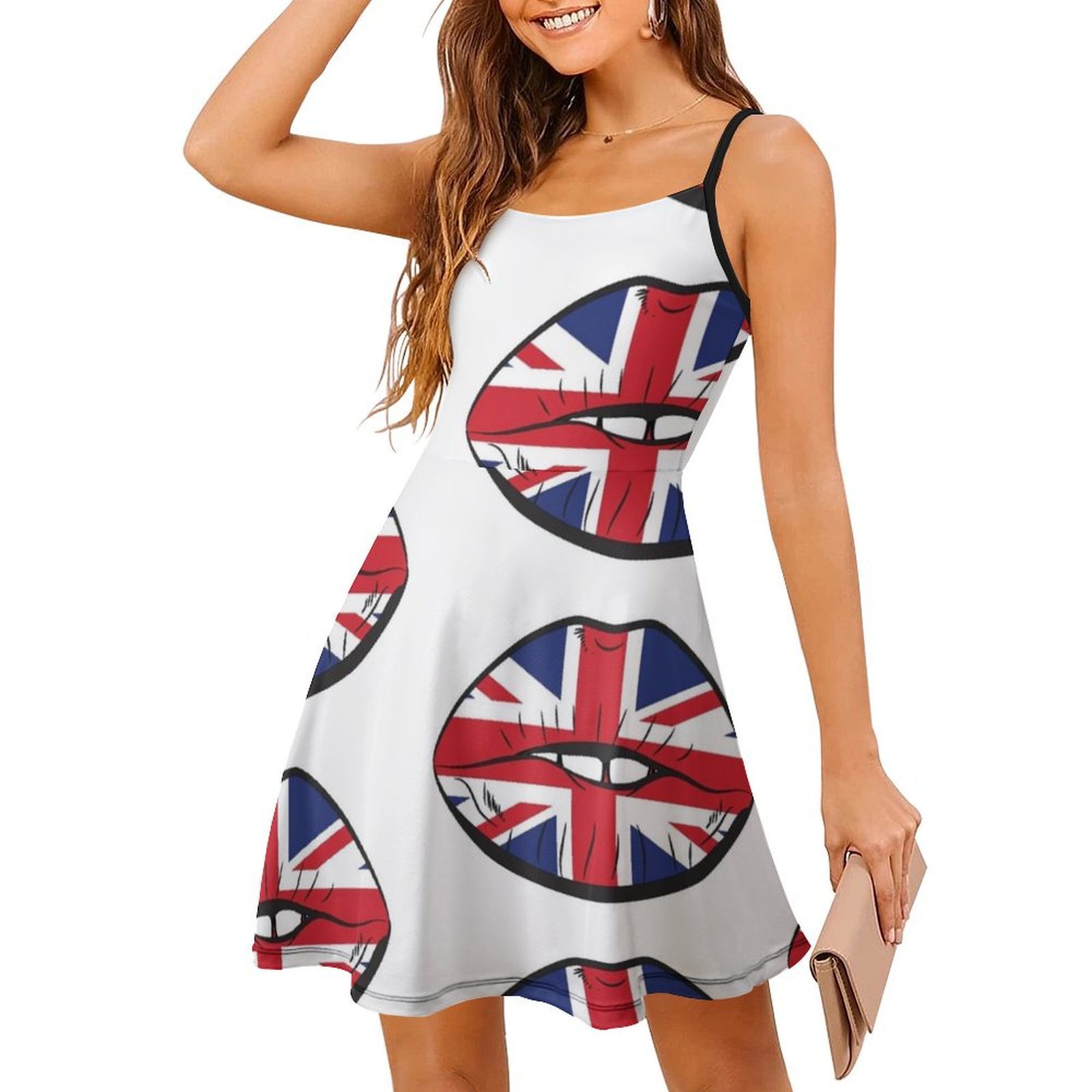 İngiliz Bayrağı Fanı Dudakları - Summer Clothing Women Uk incelemesi ve fiyatı