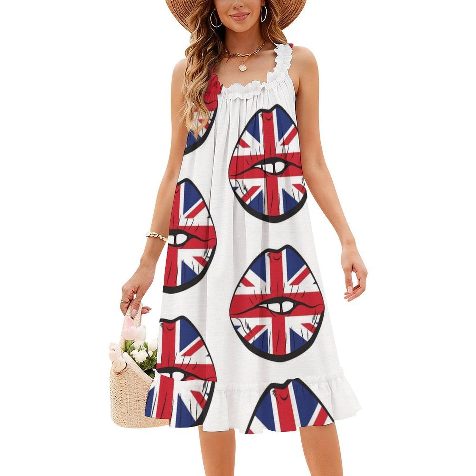 İngiliz Bayrağı Fanı Dudakları - Summer Clothing Women Uk incelemesi ve fiyatı