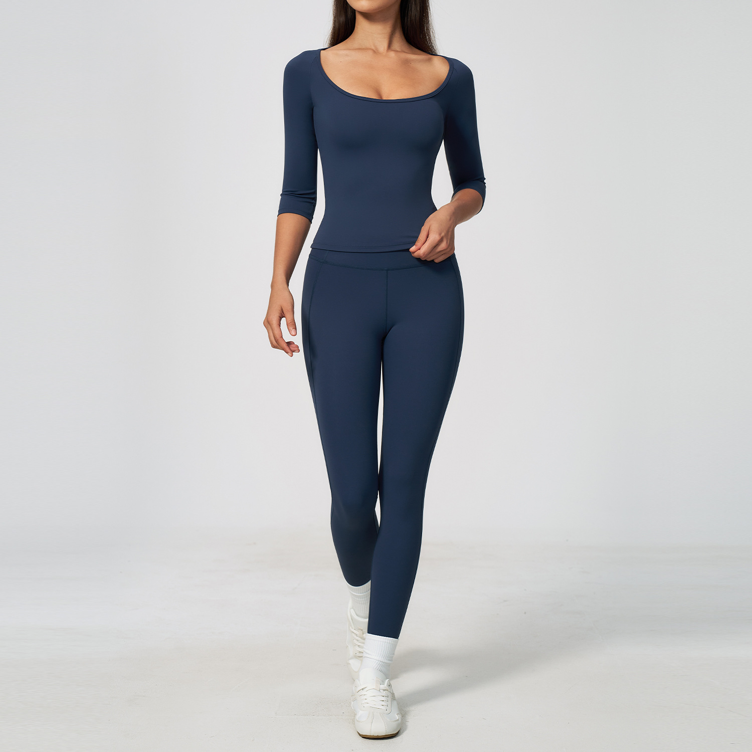 Kadın 2 Parça Yoga Seti 3/4 Ko - Summer Clothing Logo incelemesi ve fiyatı